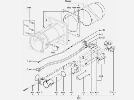 Голова сгорания для горелки Elco, 3835826