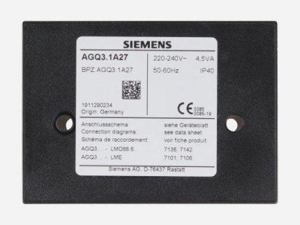 Усилитель сигнала пламени для горелки Elco AGQ3.1A27, 65113521