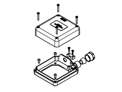 Распаянная коробка для насоса Piusi R13288000
