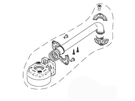 Фланцевое соединение с головой фильтра для Piusibox